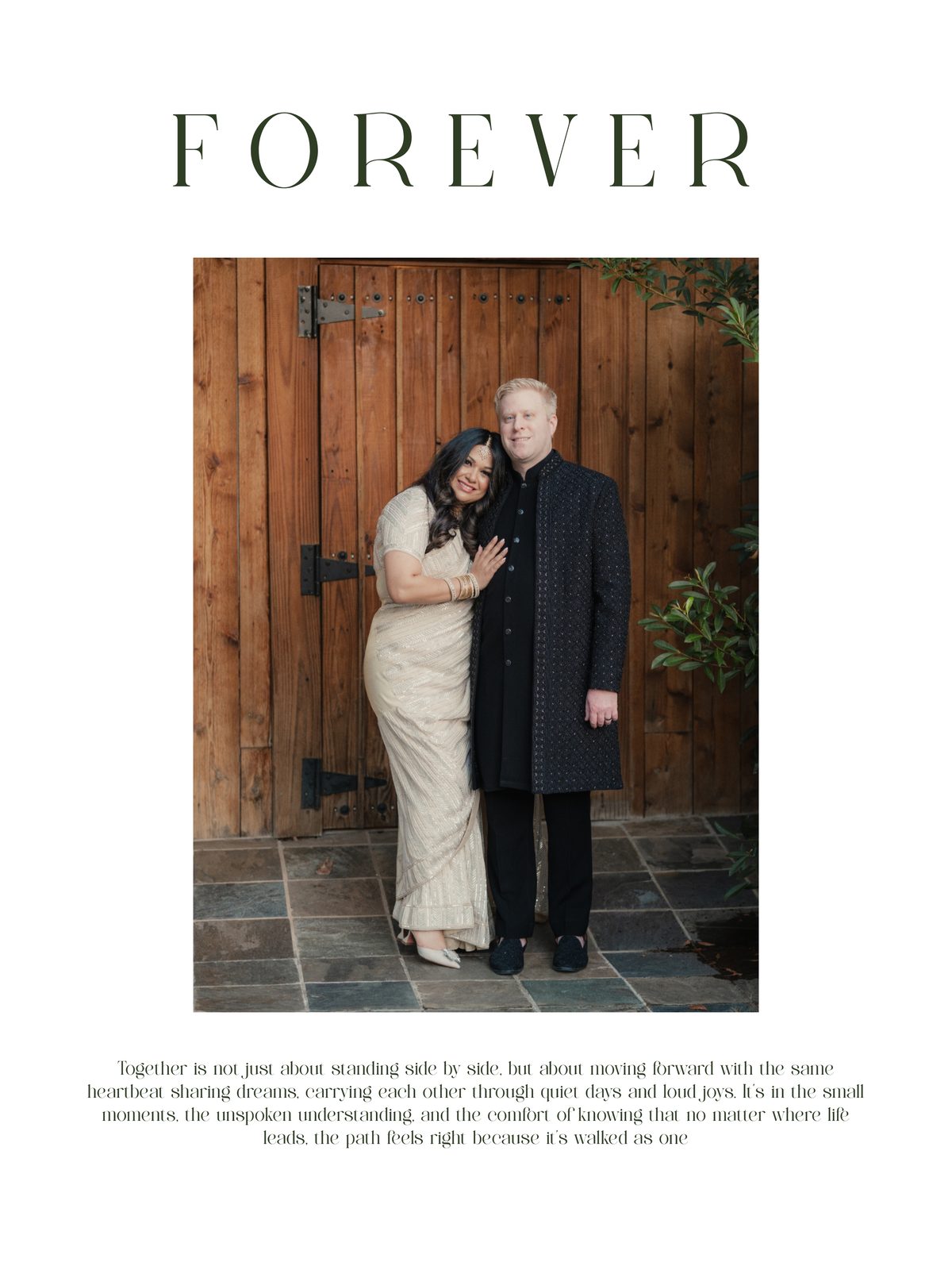 An editorial page titled Forever